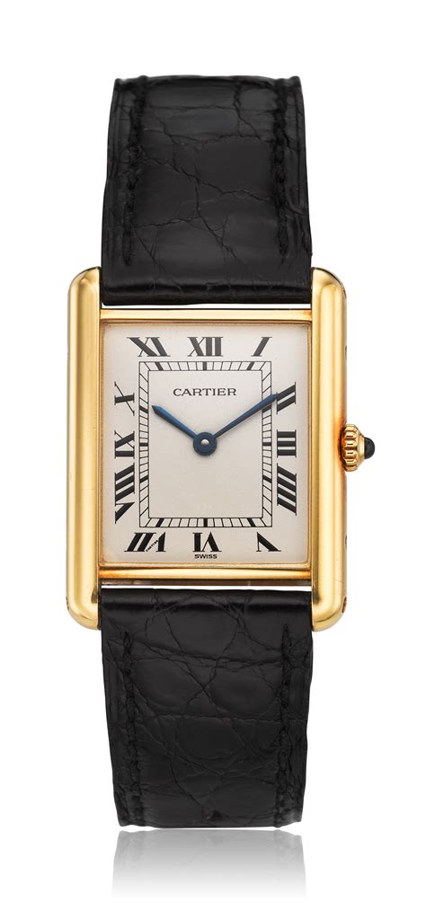 cartier tank watch quartz|cartier tank watch with date.